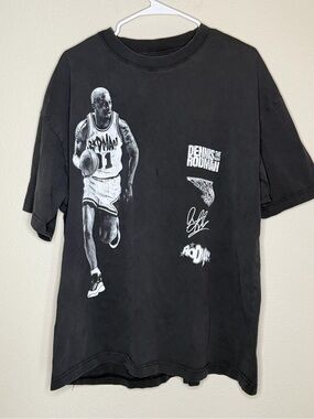 Dennis Rodman Boxy Graphic Tee Size 2X streetwear y2k